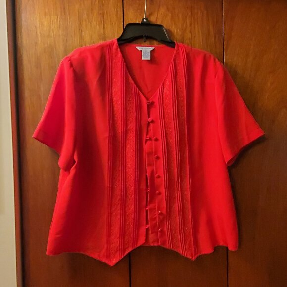 Red Blouse - Picture 1 of 4